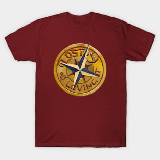 Lost and Loving It - Nautical Adventure Graphic T-Shirt